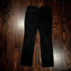 Levi's Black 505 Straight Leg Jeans Y2K Casual Vintage Denim